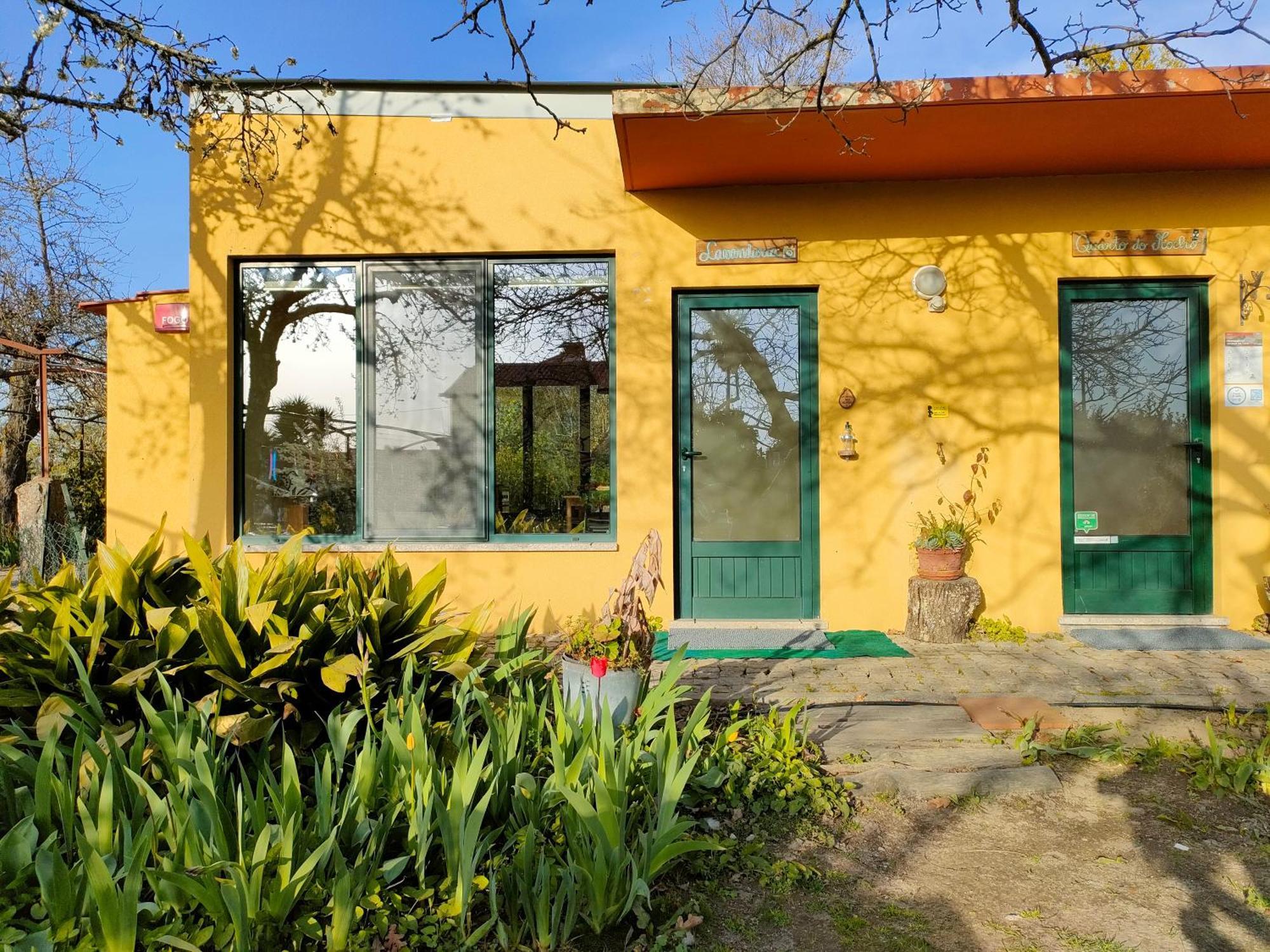Casa Das Palmeiras-Pedagogic Farm Mangualde Rom bilde